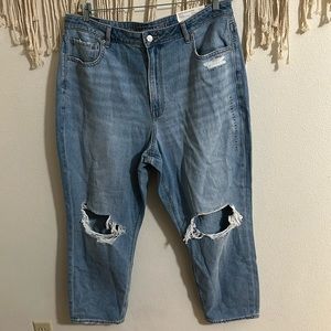 American eagle mom Jean size 18 short